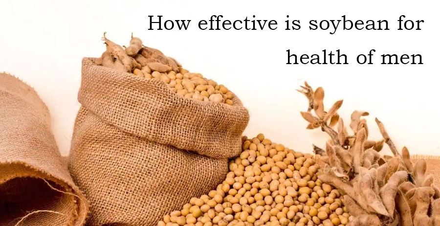 How effective is soybean for health of men